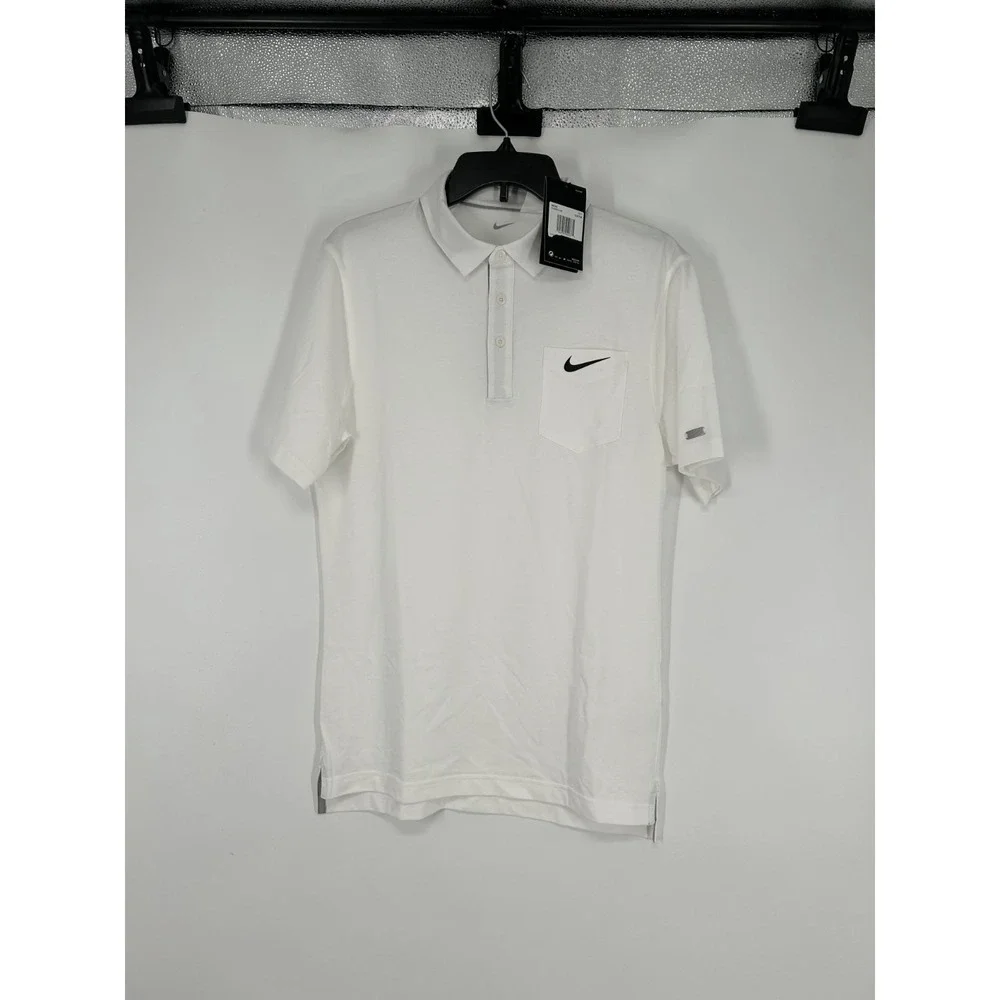Nike Player Golf Polo Shirt ST Small Tall Standard Fit Dri Fit Pocket CU9860-100
